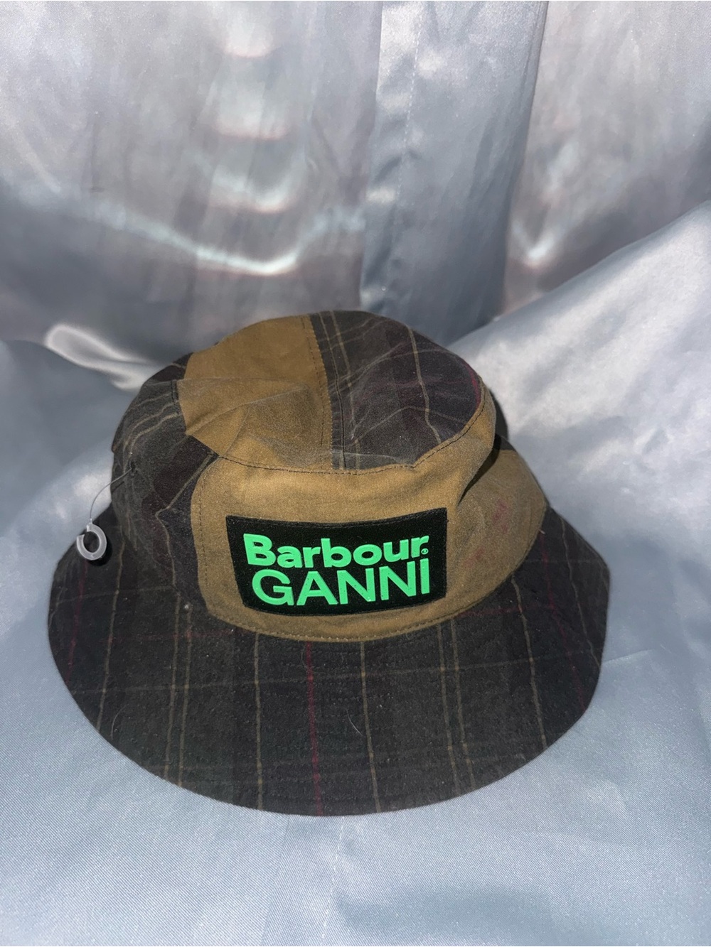 Barbour Ganni Plaid Bucket Hat